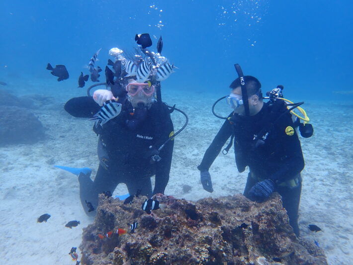 沖繩藍洞 浮潛 體驗潛水