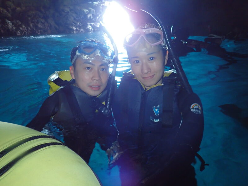 沖繩青洞 藍洞潛水 青之洞窟浮潛