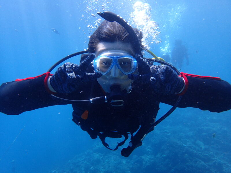 沖繩青洞 體驗潛水 中文服務｜可愛滿分｜黑潮潛水