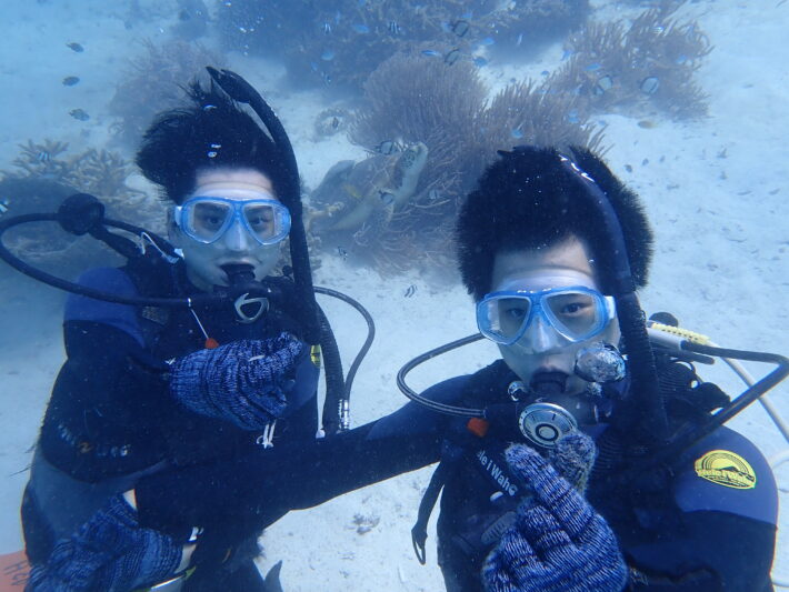 沖繩潛水 夢幻礁 浮潛 海龜