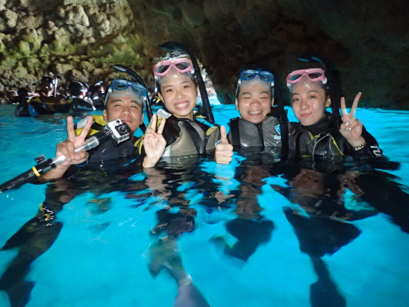 沖繩藍洞 體驗潛水 青洞潛水｜2021年剩最後一個月了｜黑潮潛水