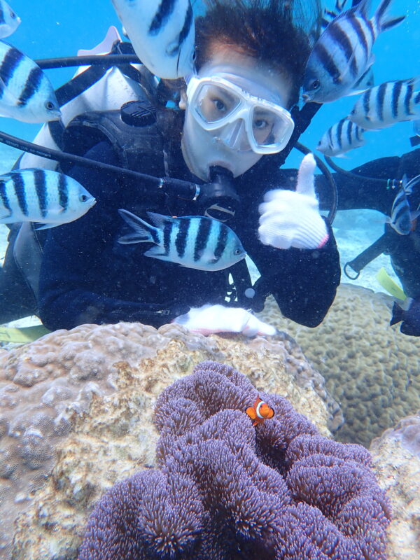 沖繩 體驗潛水 小丑魚