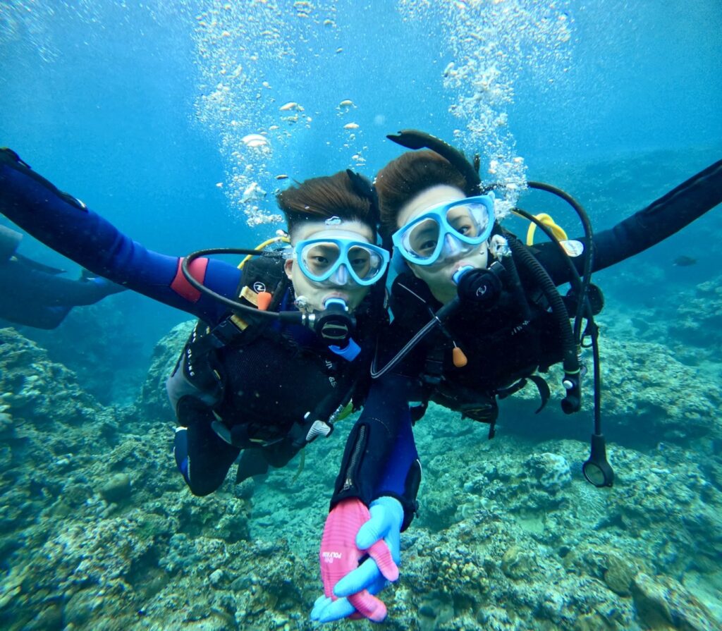 沖繩旅遊 青之洞 藍洞 中文說明 ｜體驗潛水｜黑潮潛水