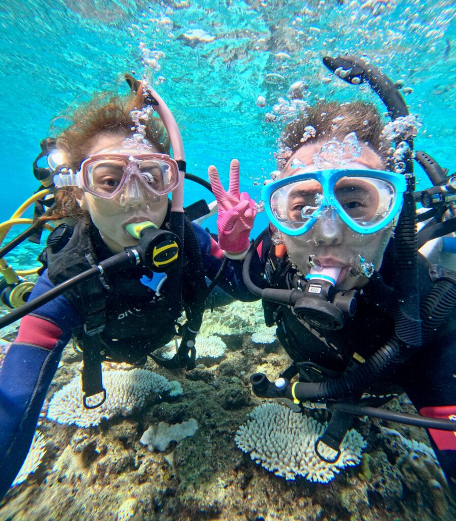 黑潮潛水 沖繩旅遊 中文教練