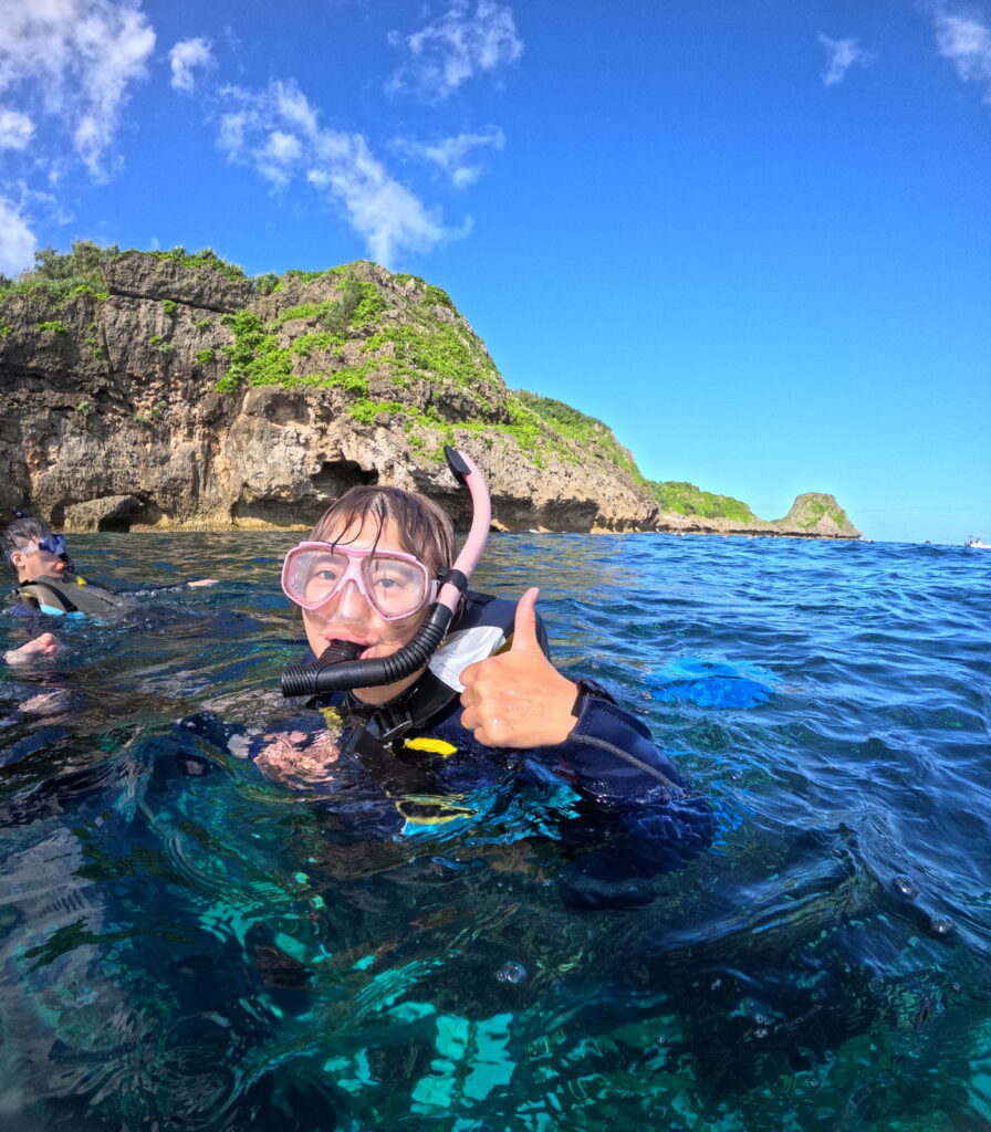 沖繩旅遊 青之洞窟 PADI教練 黑潮潛水