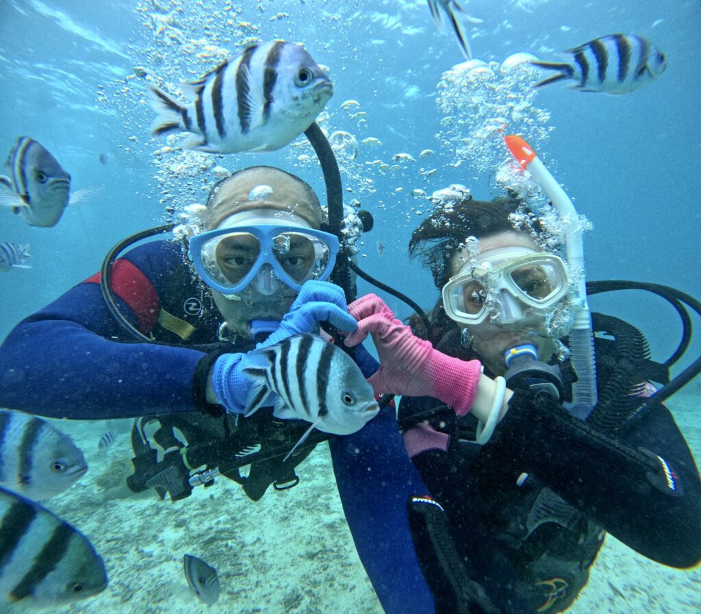 沖繩旅遊 青洞 PADI ｜冬季還是很適合潛水!｜黑潮潛水