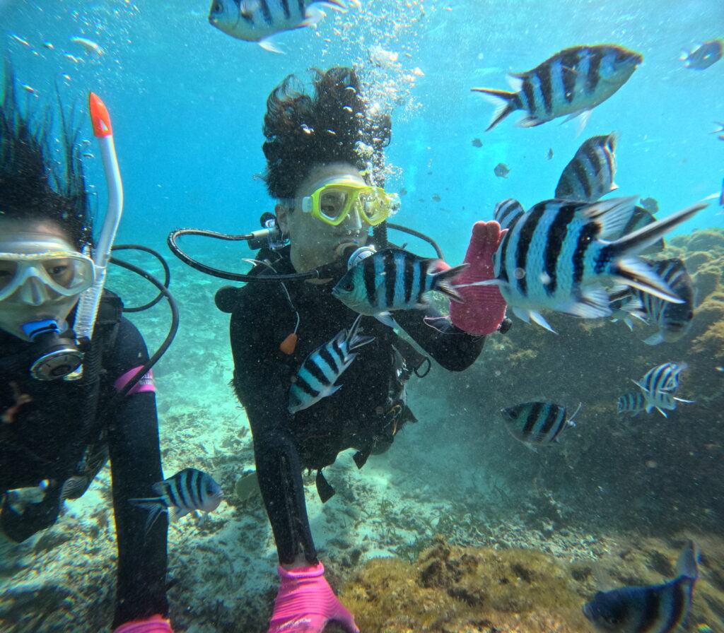 黑潮潜水 冲绳旅游 中文教练 潜水 尼莫