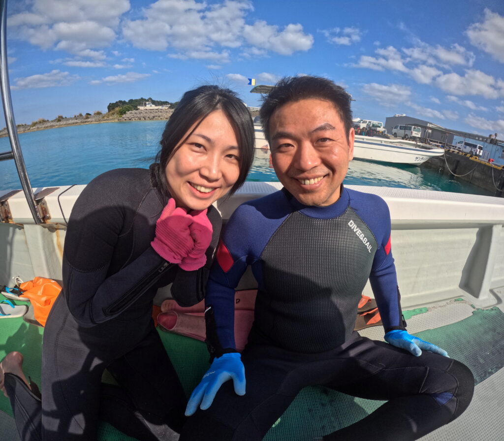 沖繩旅遊  體驗潛水｜冬天探索藍洞｜黑潮潛水