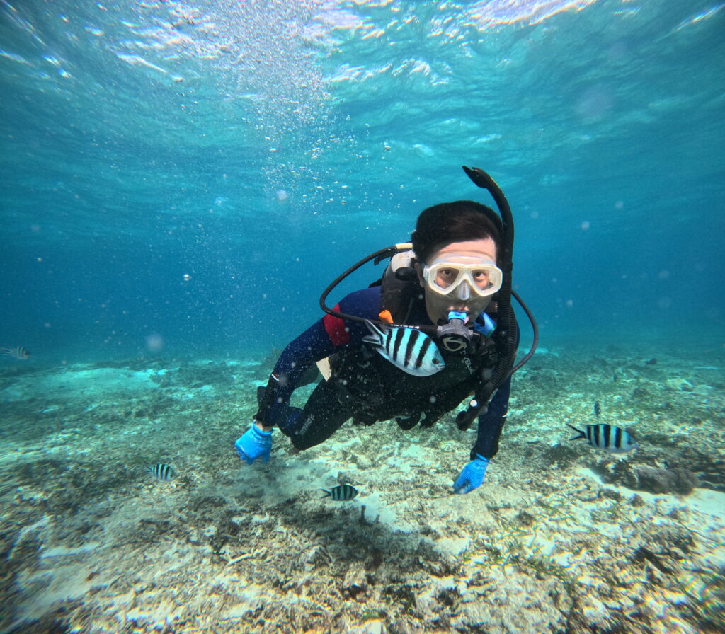 黑潮潛水 沖繩旅遊 中文教練 冬季潛水 潛水