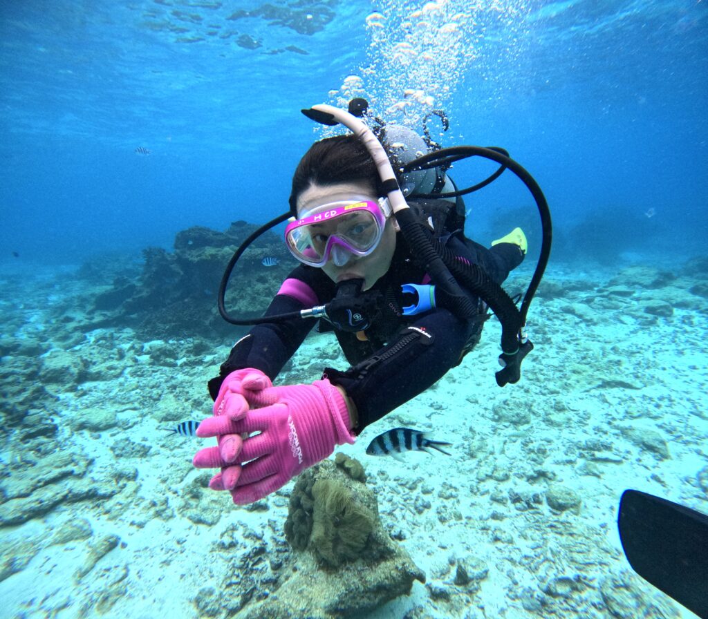 体验潜水 浮潜 潜水 冲绳 中文教练