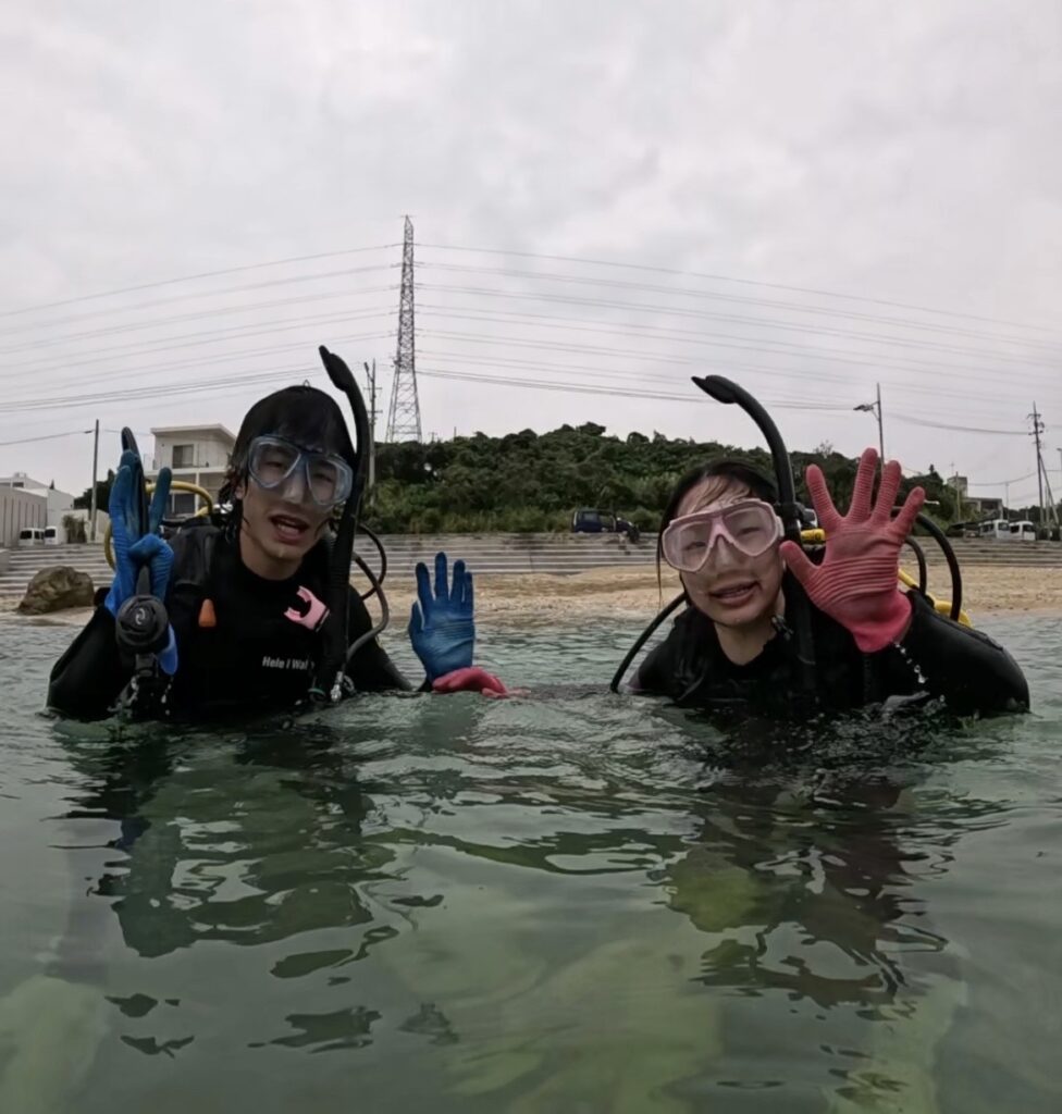 体验潜水 浮潜 潜水 冲绳 中文教练