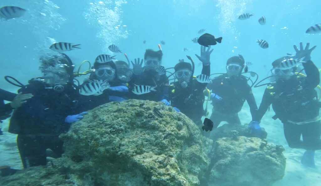 PADI 浮潛 潛水 青洞 青之洞窟 中文教練 自由潛水