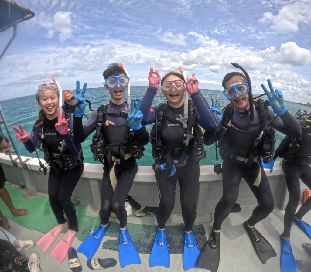 冲绳旅游 中文教练 PADI｜体验潜水超兴奋！🌴🌊｜黑潮潜水