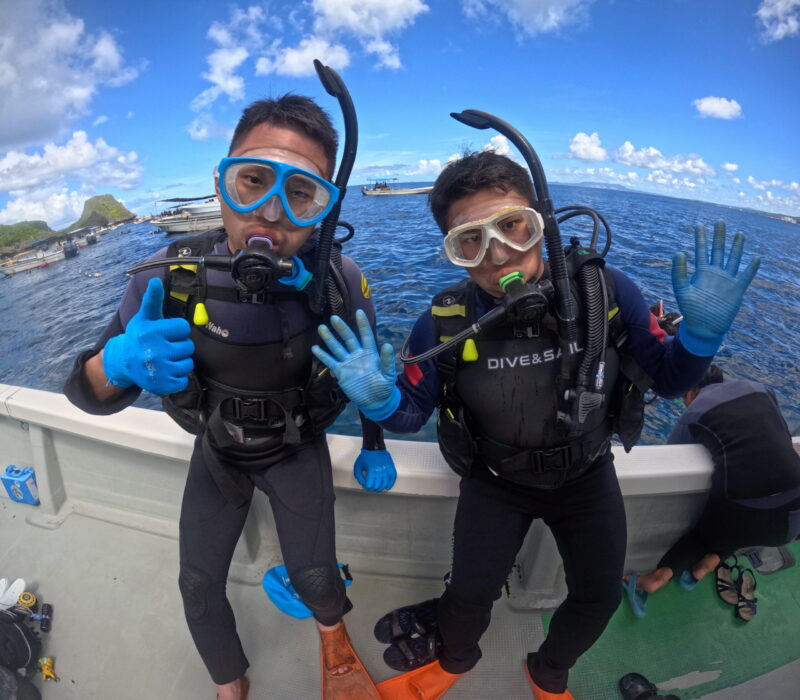 冲绳 青洞 体验潜水