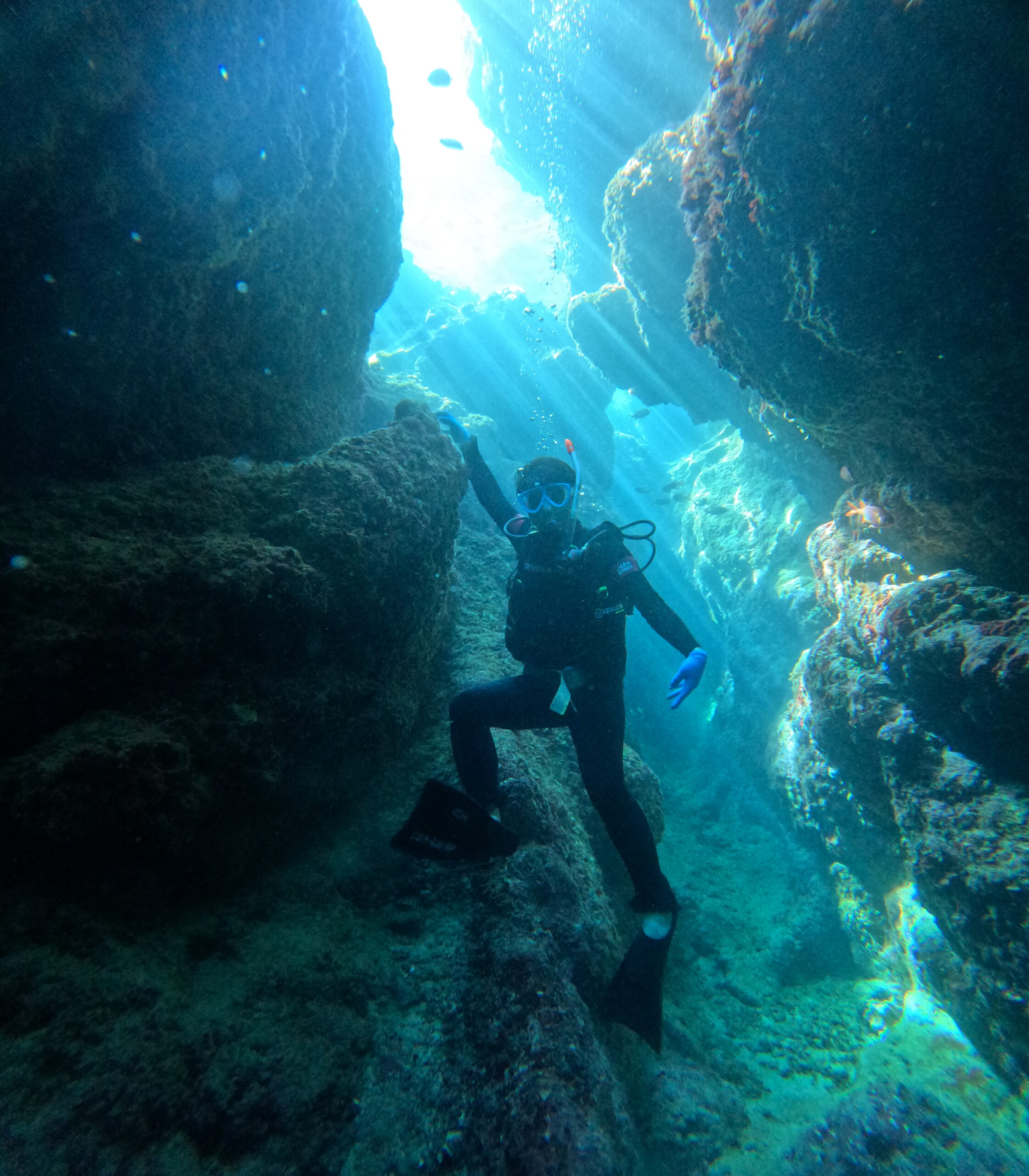沖繩 青洞 體驗潛水 PADI OWD