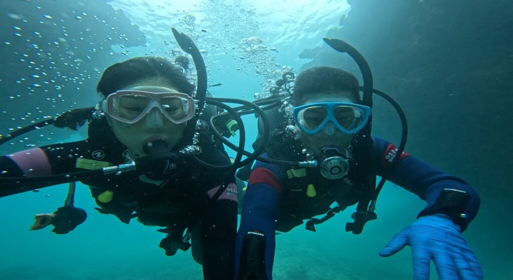 沖繩 中文教練 潛水 海底任務 黑潮潛水