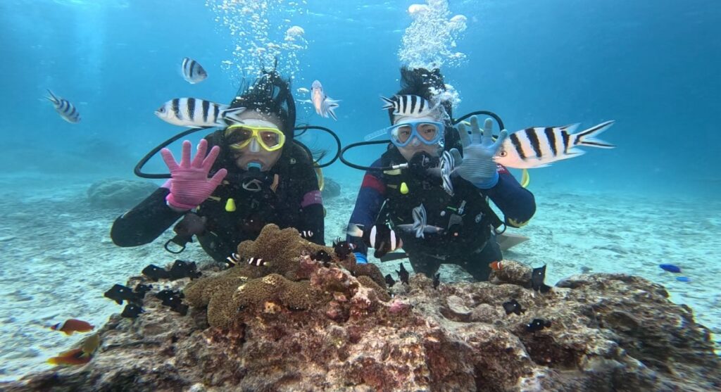 沖繩 中文教練 PADI 透藍景色 黑潮潛水