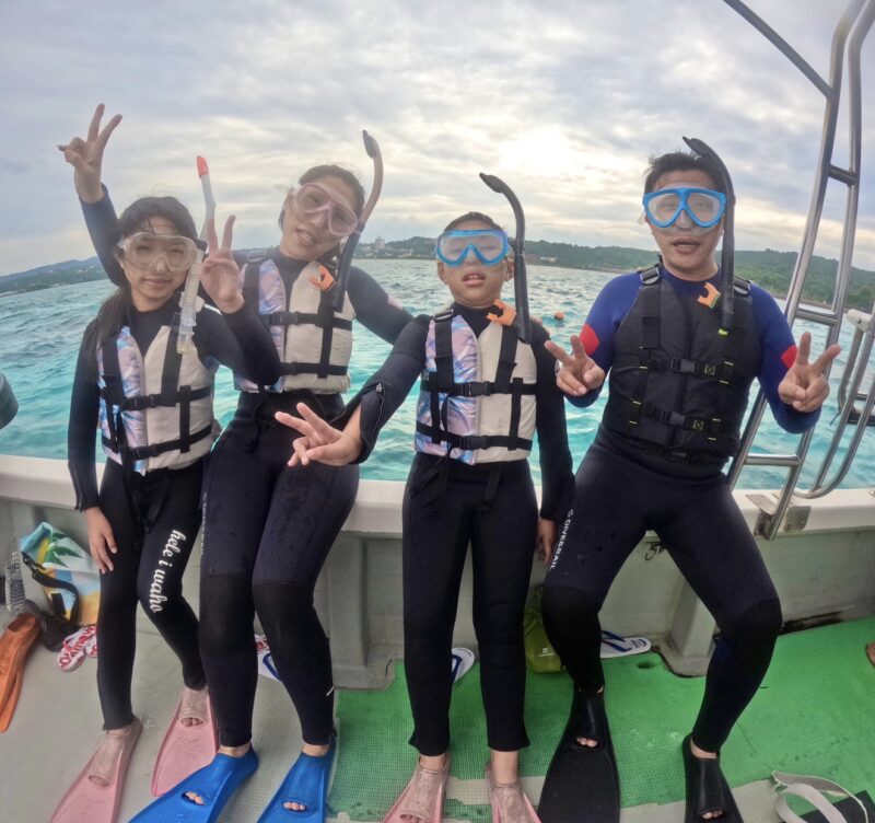 沖繩 浮潛 中文 快樂家庭旅行 黑潮潛水