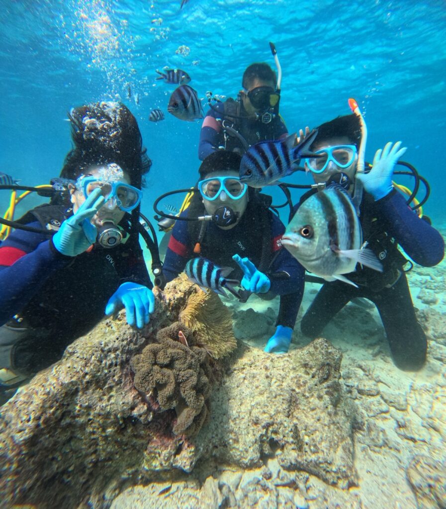 体验潜水 浮潜 中文说明 中文教练