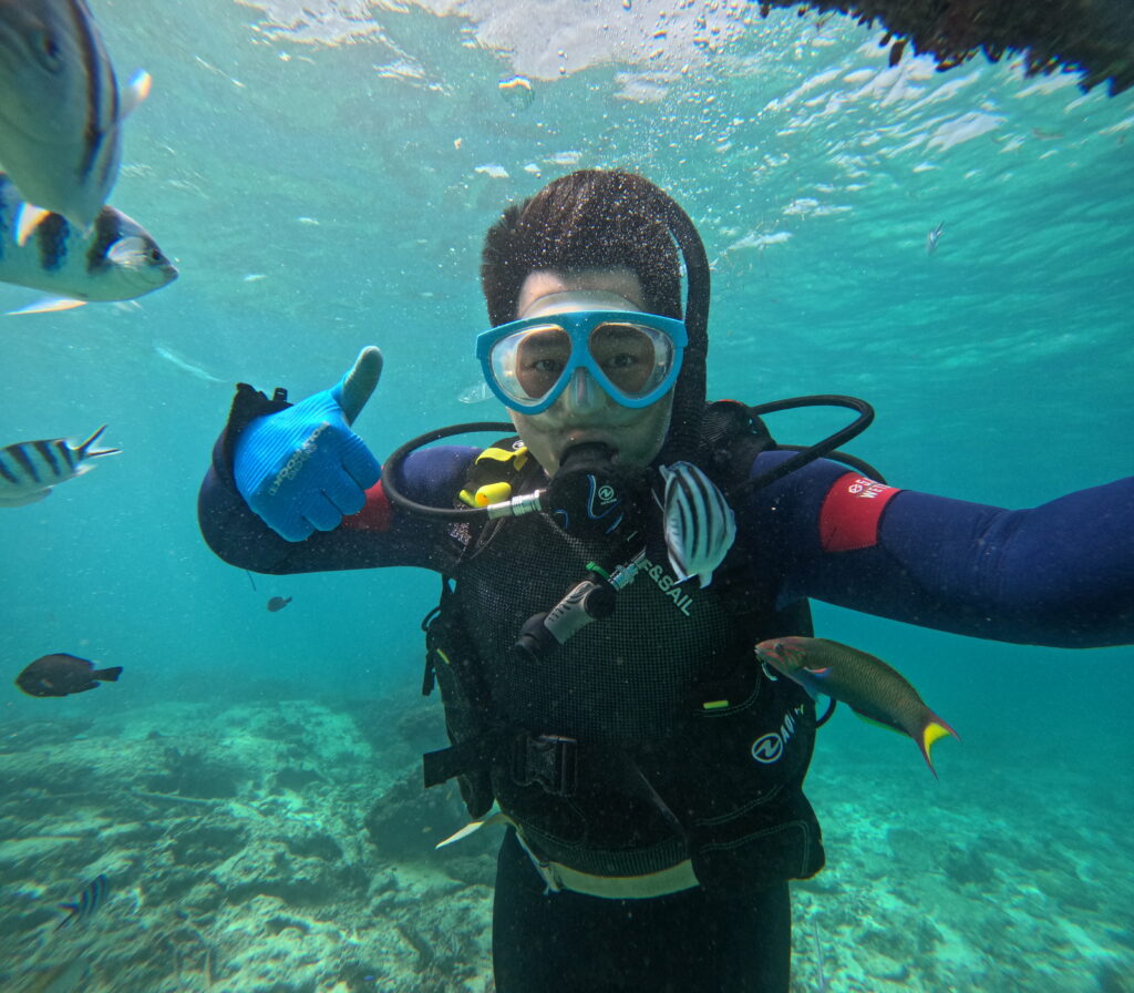 体验潜水 浮潜 中文说明 中文教练