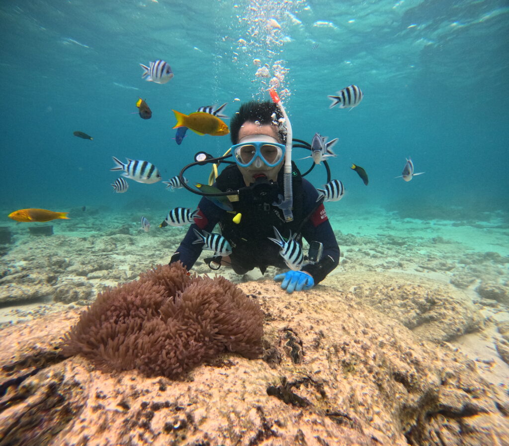體驗潛水 夢幻礁 中文教練 沖繩