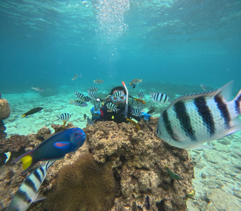 體驗潛水 夢幻礁 中文教練 沖繩
