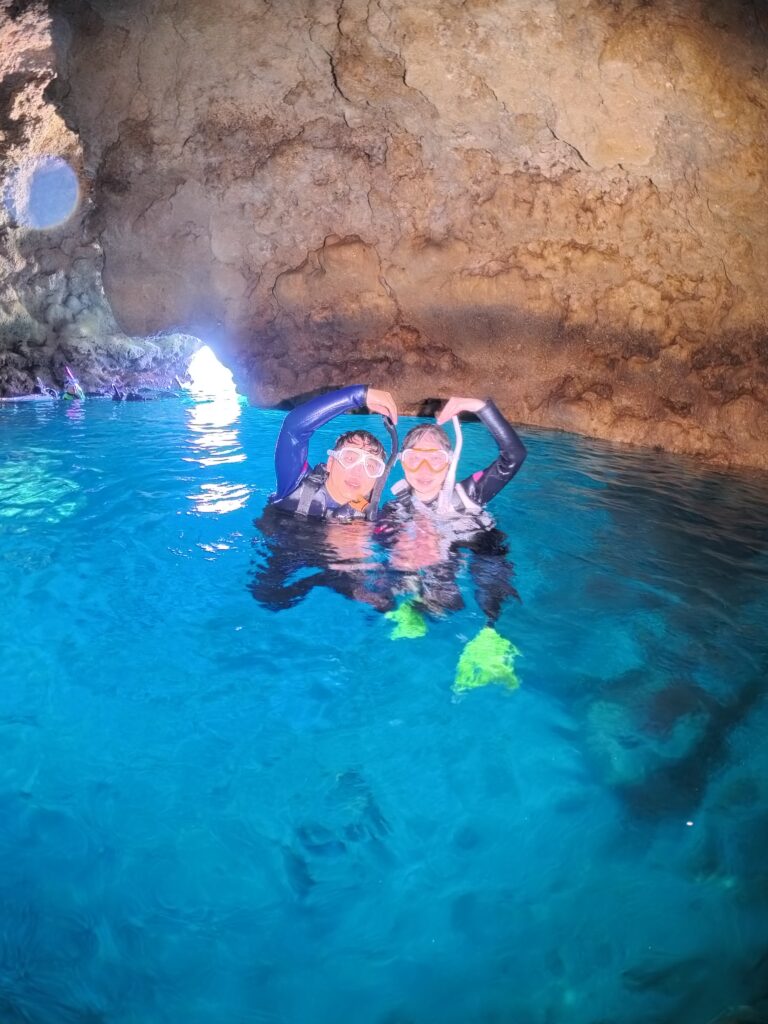 浮潜 冲绳 青洞 中文说明