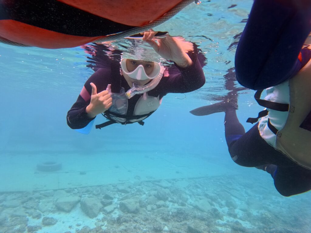 浮潜 潜水 冲绳 中文教练