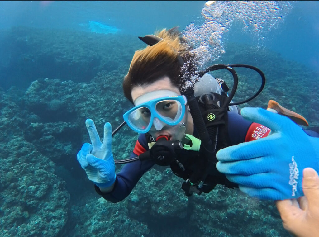 冲绳 中文教练 PADI