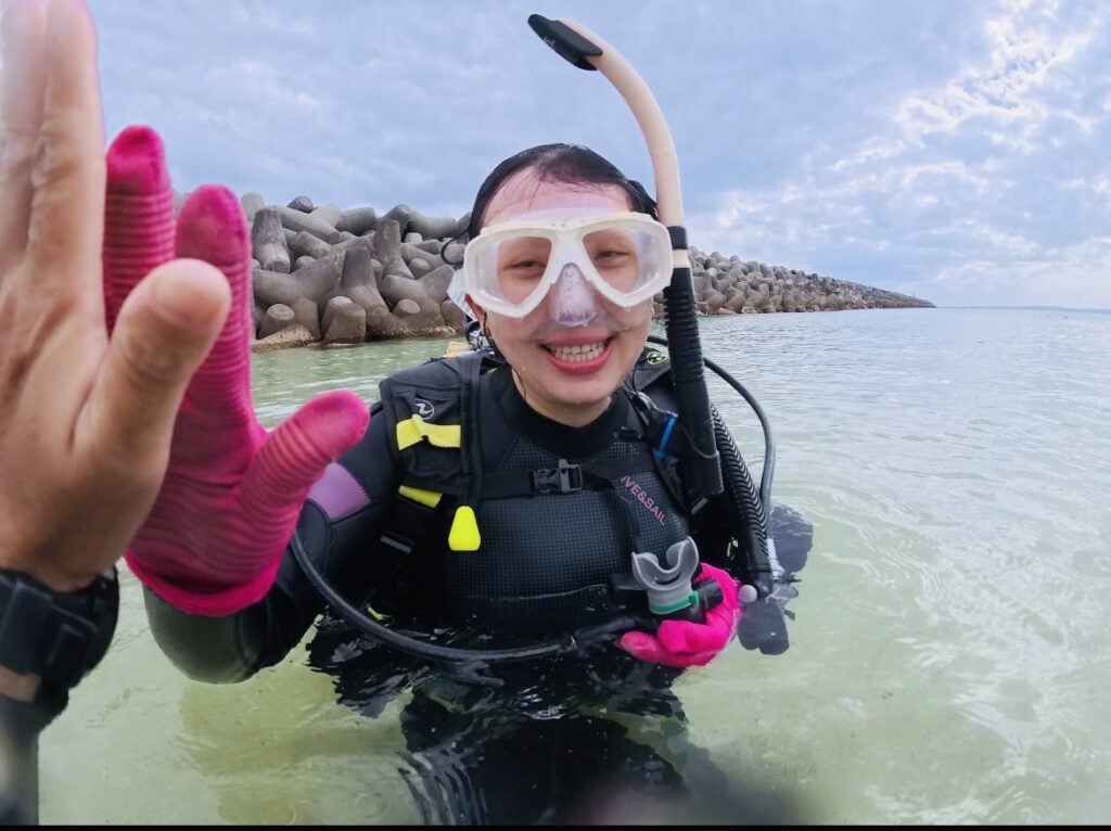 体验潜水 中文教练 PADI