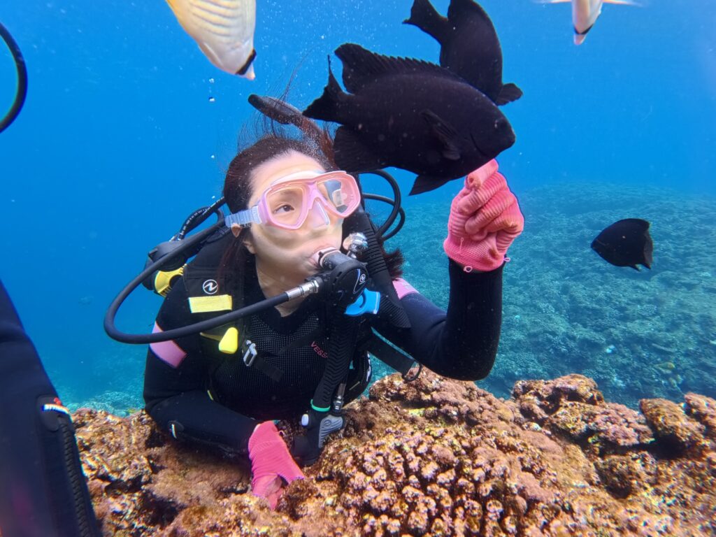 沖繩 青之洞窟 中文教練