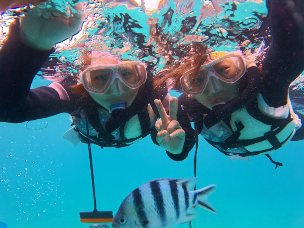 沖繩浮潛 水下世界 熱帶魚