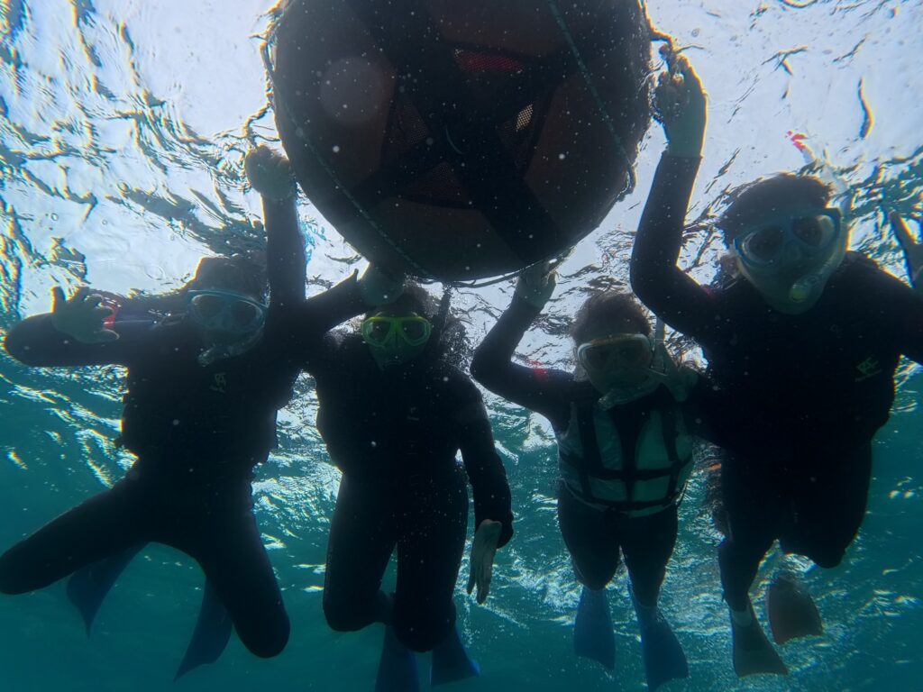 水中剪影 黑潮潛水 中文教練