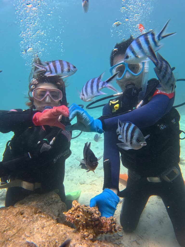 青洞 中文教練 潛水