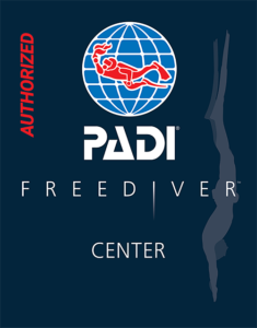 PADI 自由潛水中心官方認證標誌 - 沖繩黑潮潛水 HEICHIAO DIVE (PADI Freediver Center Okinawa)